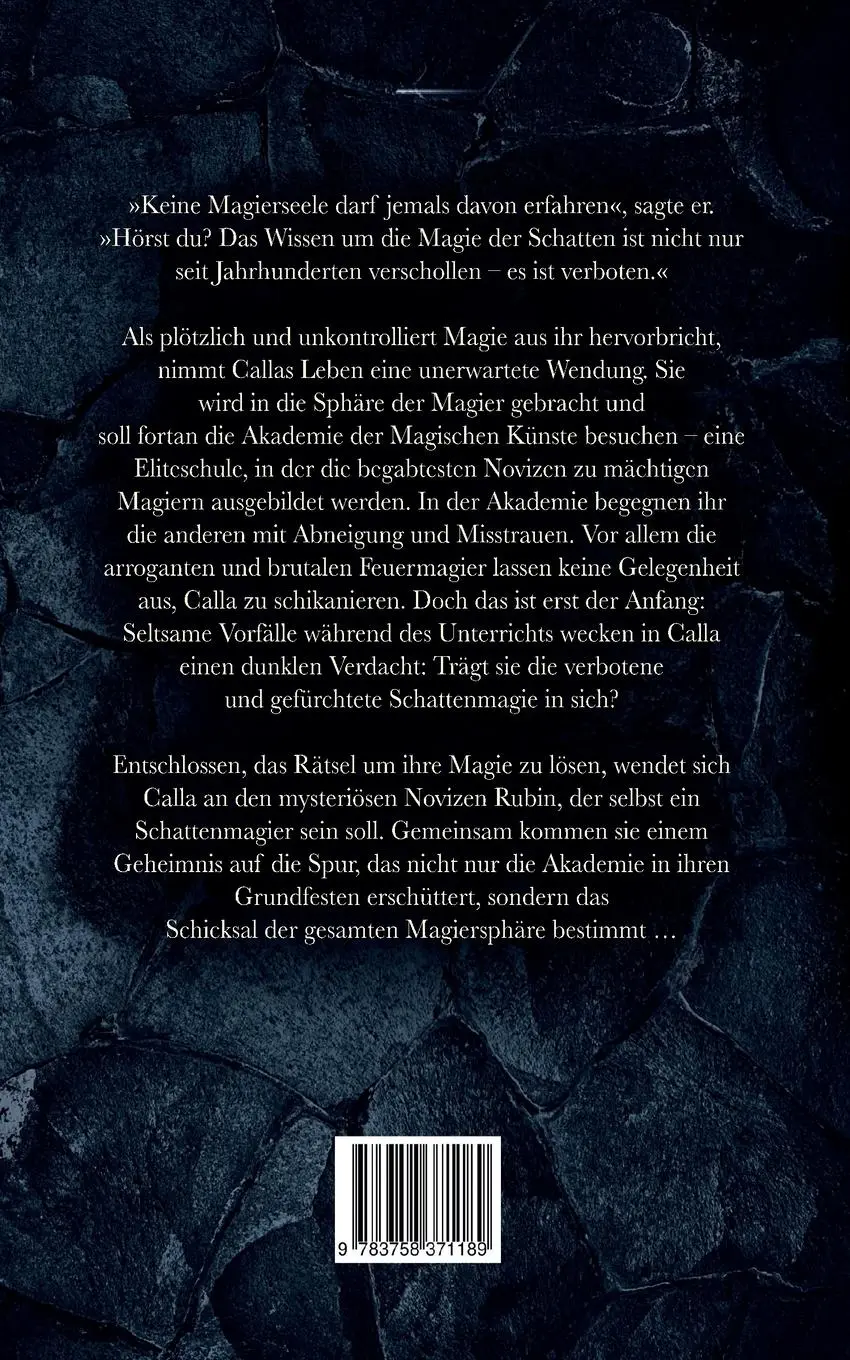 Rückseite: 9783758371189 | Calathea | Das Erbe der Schatten | Isabella Roegner | Taschenbuch