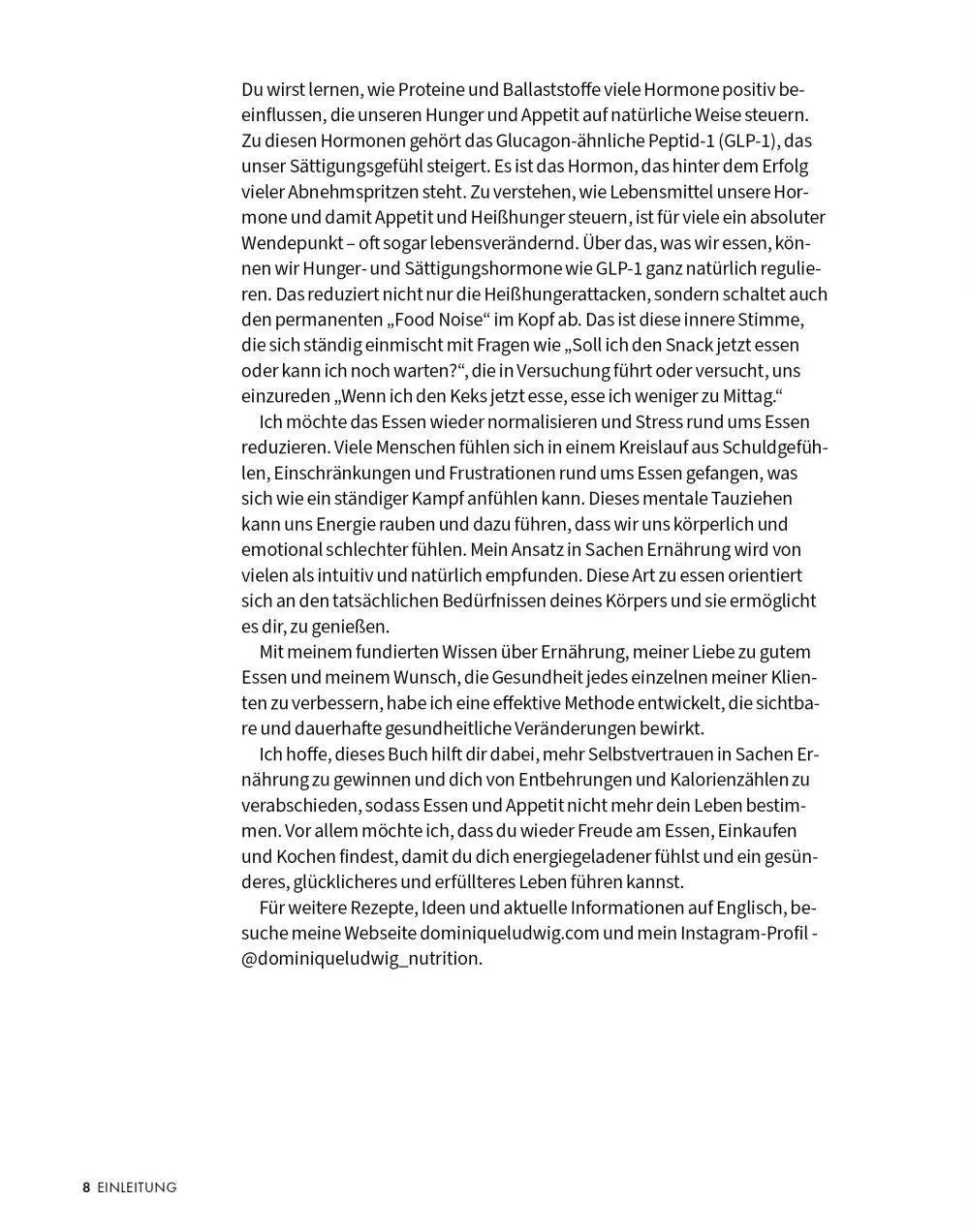 Bild: 9783910801189 | No-Nonsense Ernährung | Dominique Ludwig | Buch | 320 S. | Deutsch