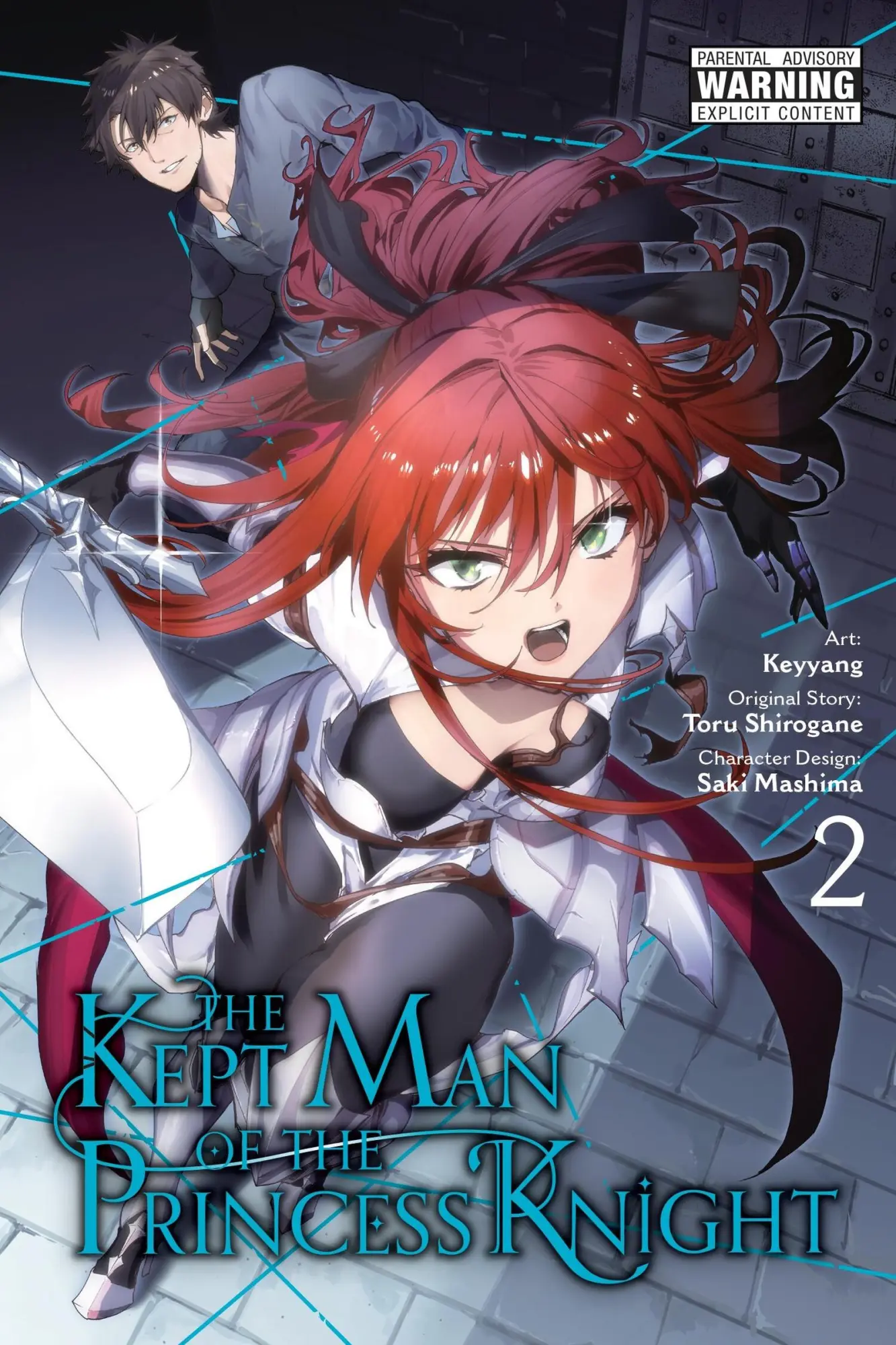 Cover: 9798855401189 | The Kept Man of the Princess Knight, Vol. 2 (Manga) | Toru Shirogane