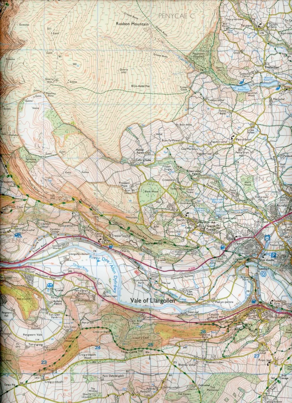 Bild: 9780319471289 | Wrexham | Ordnance Survey | (Land-)Karte | Karte/Landkarte | Englisch