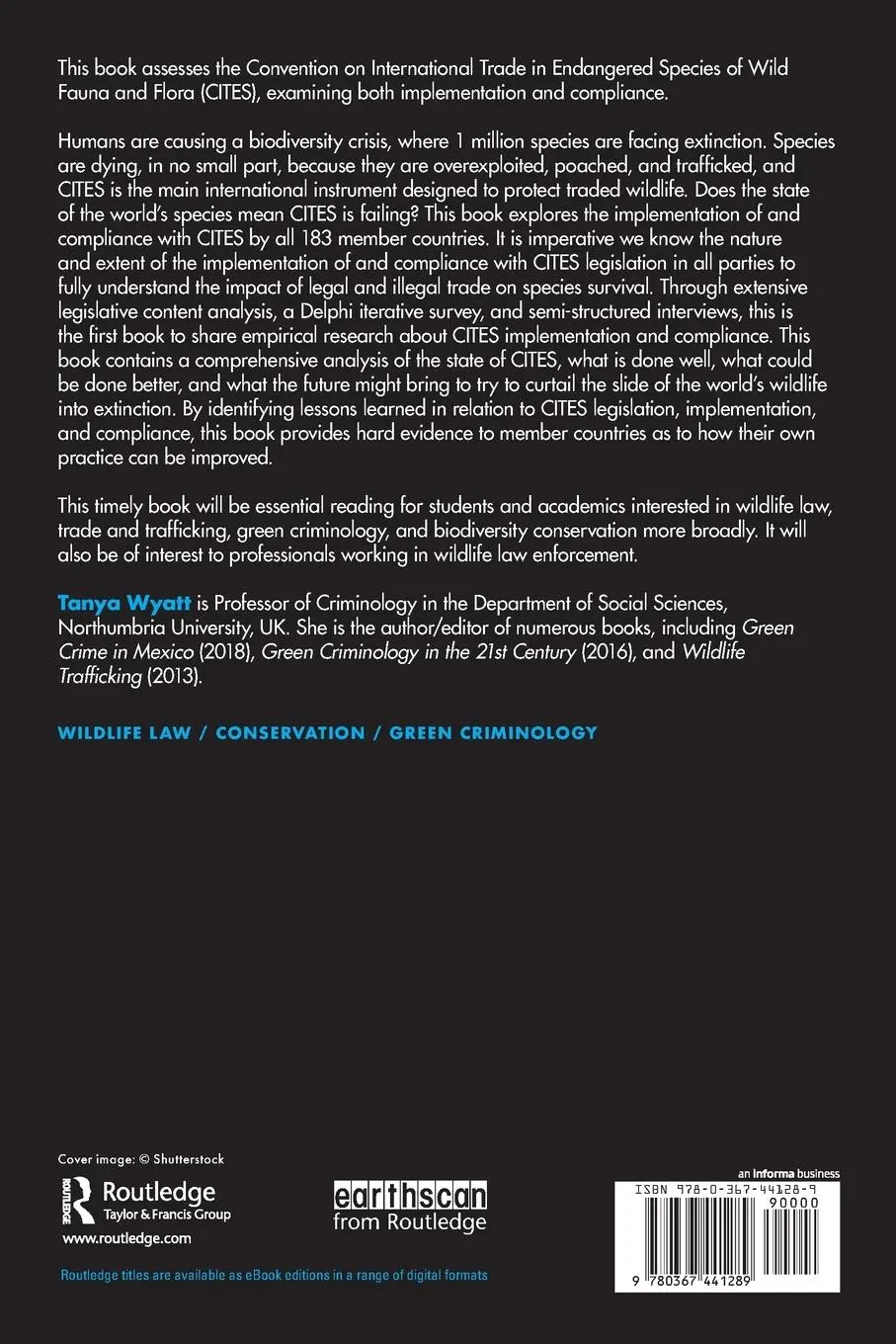 Rückseite: 9780367441289 | Is CITES Protecting Wildlife? | Tanya Wyatt | Taschenbuch | Englisch