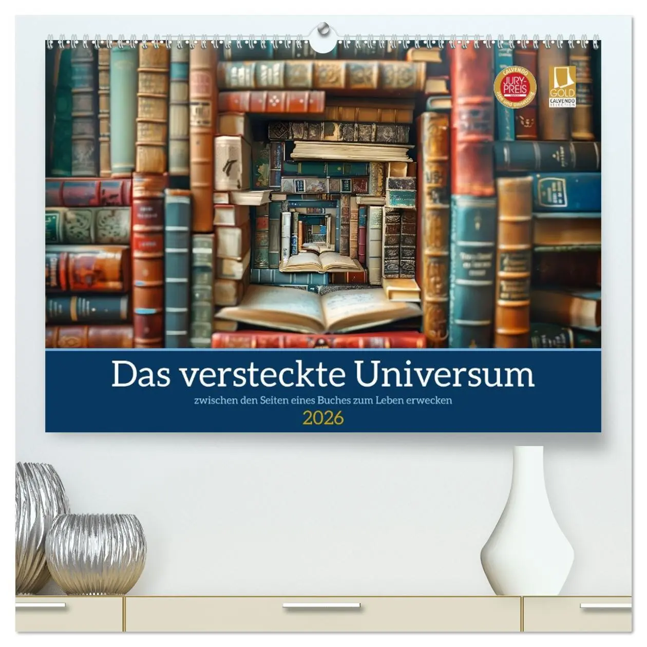 Cover: 9783457301289 | Das versteckte Universum (hochwertiger Premium Wandkalender 2026...
