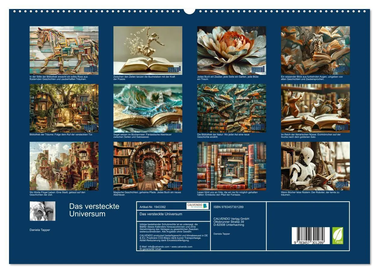 Bild: 9783457301289 | Das versteckte Universum (hochwertiger Premium Wandkalender 2026...