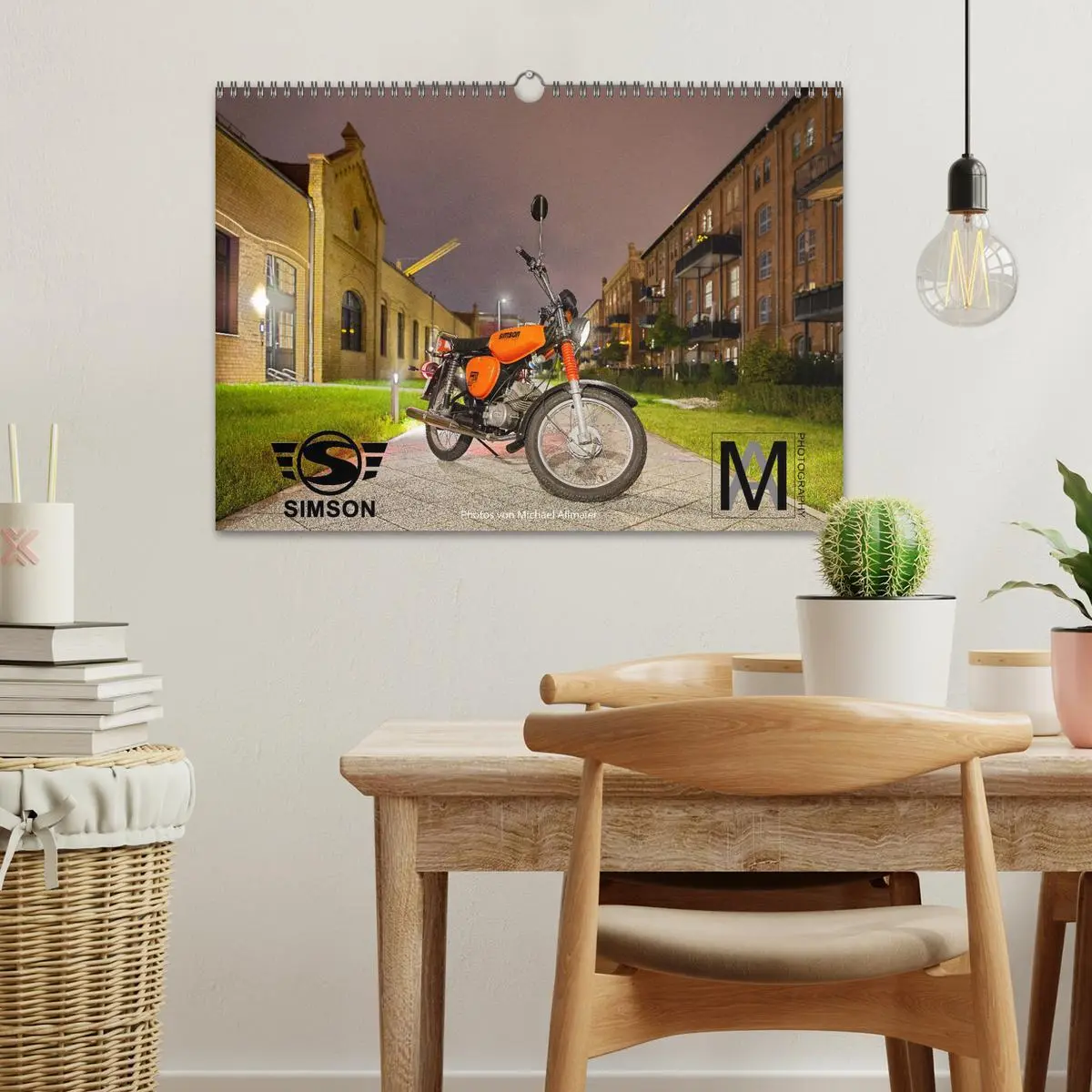 Bild: 9783457611289 | Simson S51c (Wandkalender 2026 DIN A3 quer), CALVENDO Monatskalender