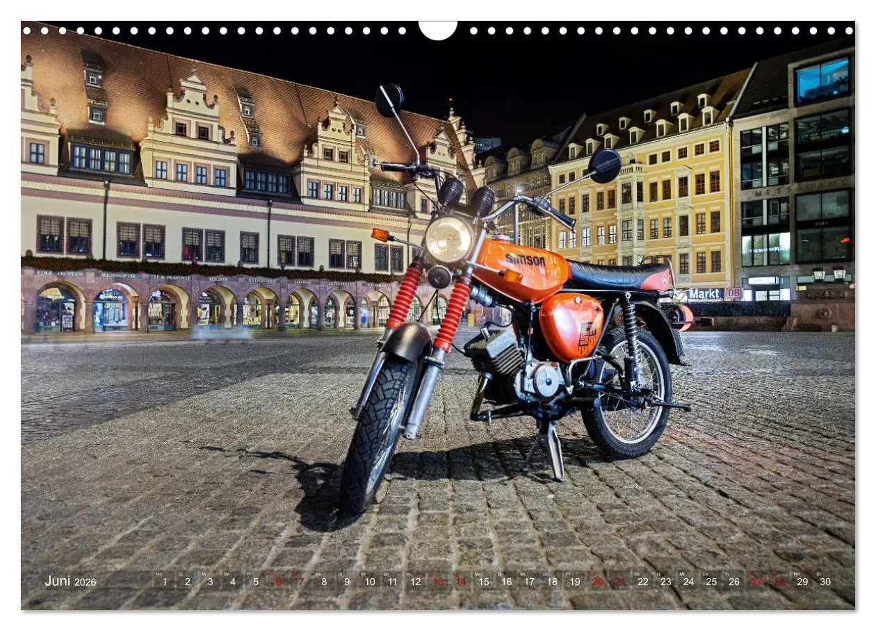 Bild: 9783457611289 | Simson S51c (Wandkalender 2026 DIN A3 quer), CALVENDO Monatskalender