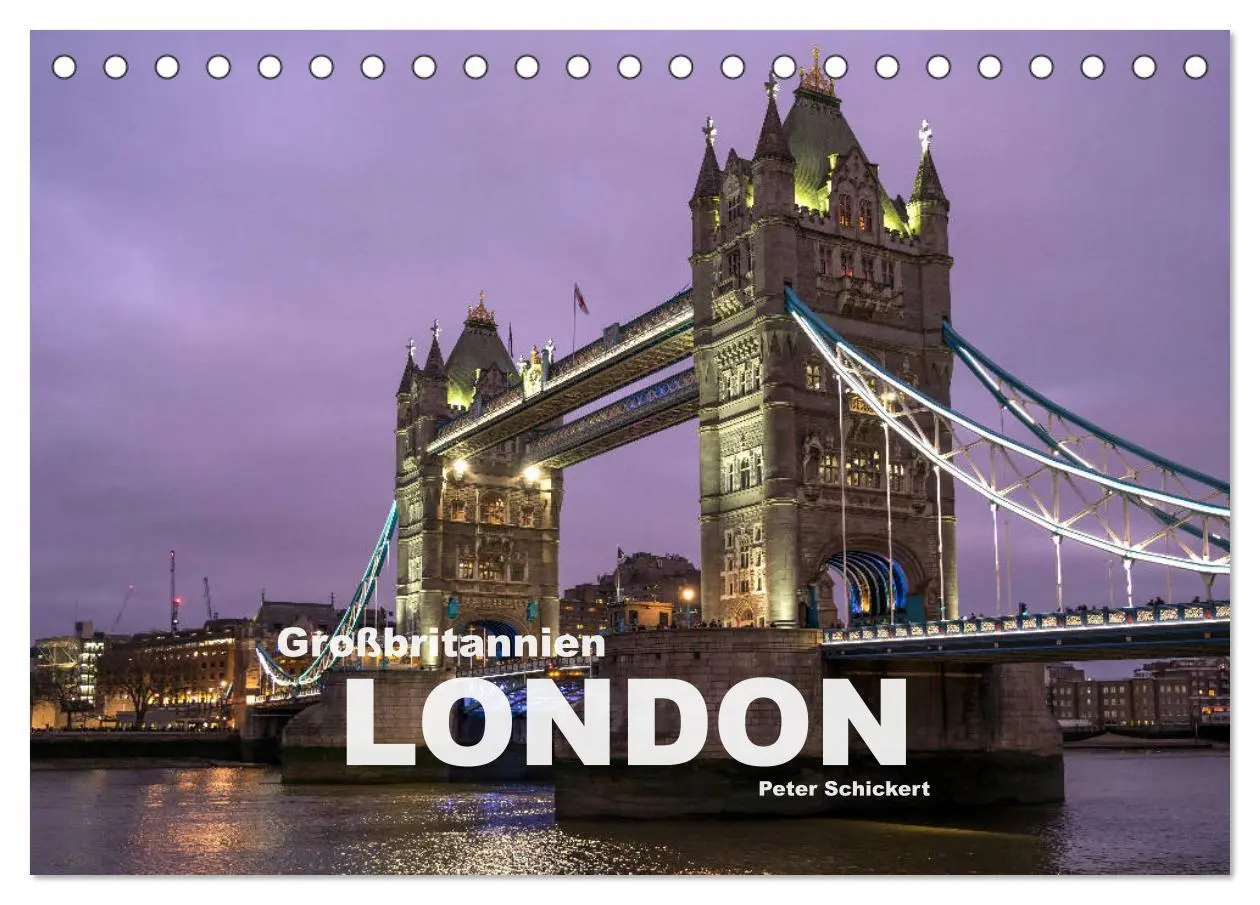 Cover: 9783457921289 | Großbritannien - London (Tischkalender 2026 DIN A5 quer), CALVENDO...