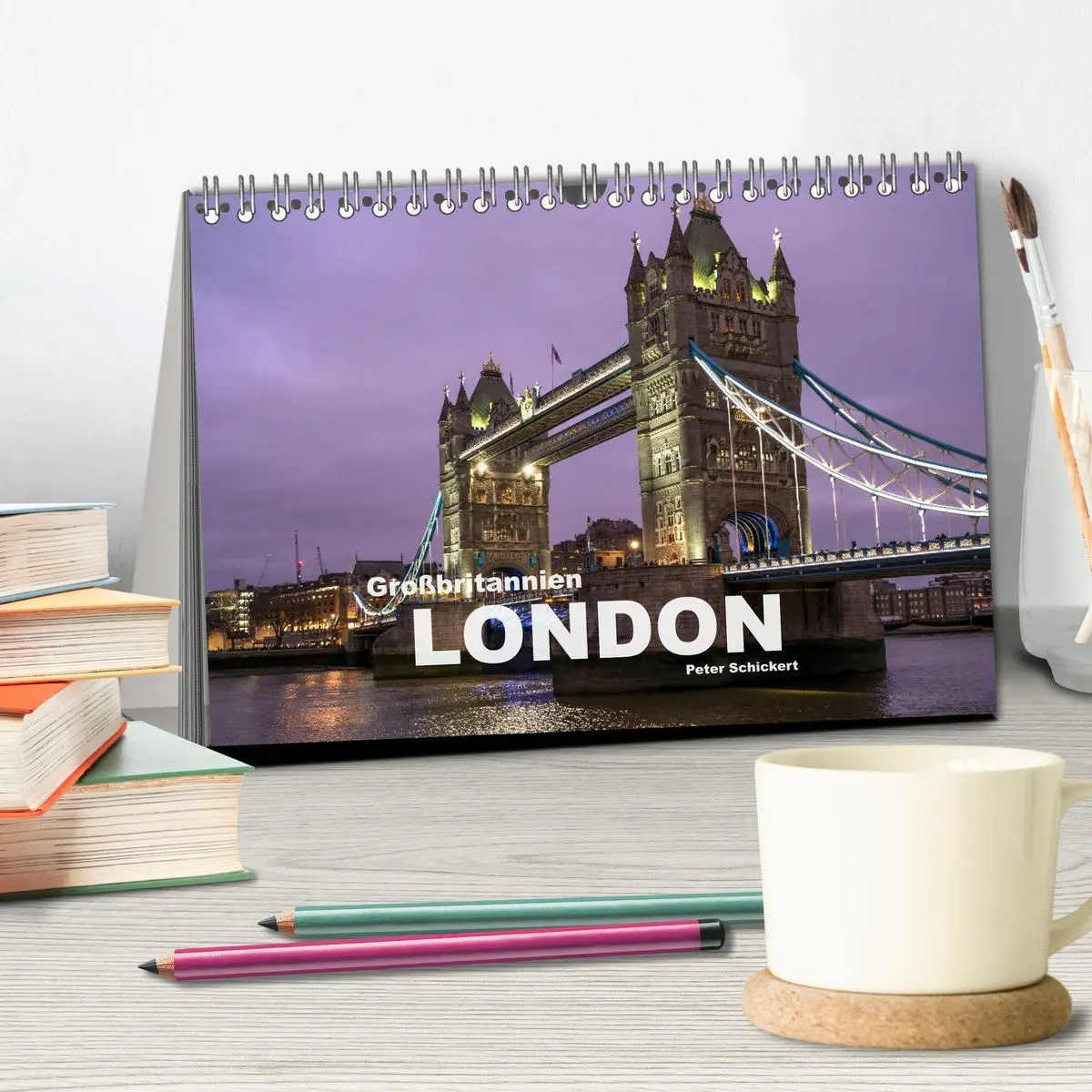 Bild: 9783457921289 | Großbritannien - London (Tischkalender 2026 DIN A5 quer), CALVENDO...