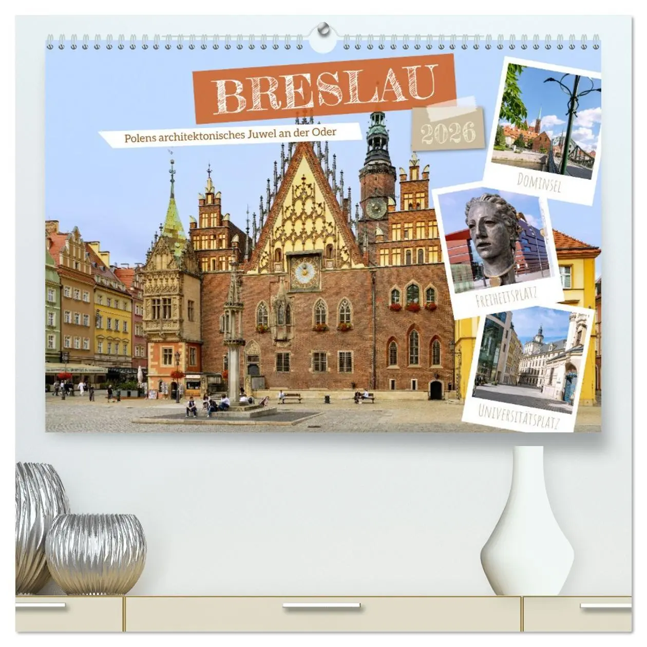 Cover: 9783516631289 | Breslau. Polens architektonisches Juwel an der Oder (hochwertiger...