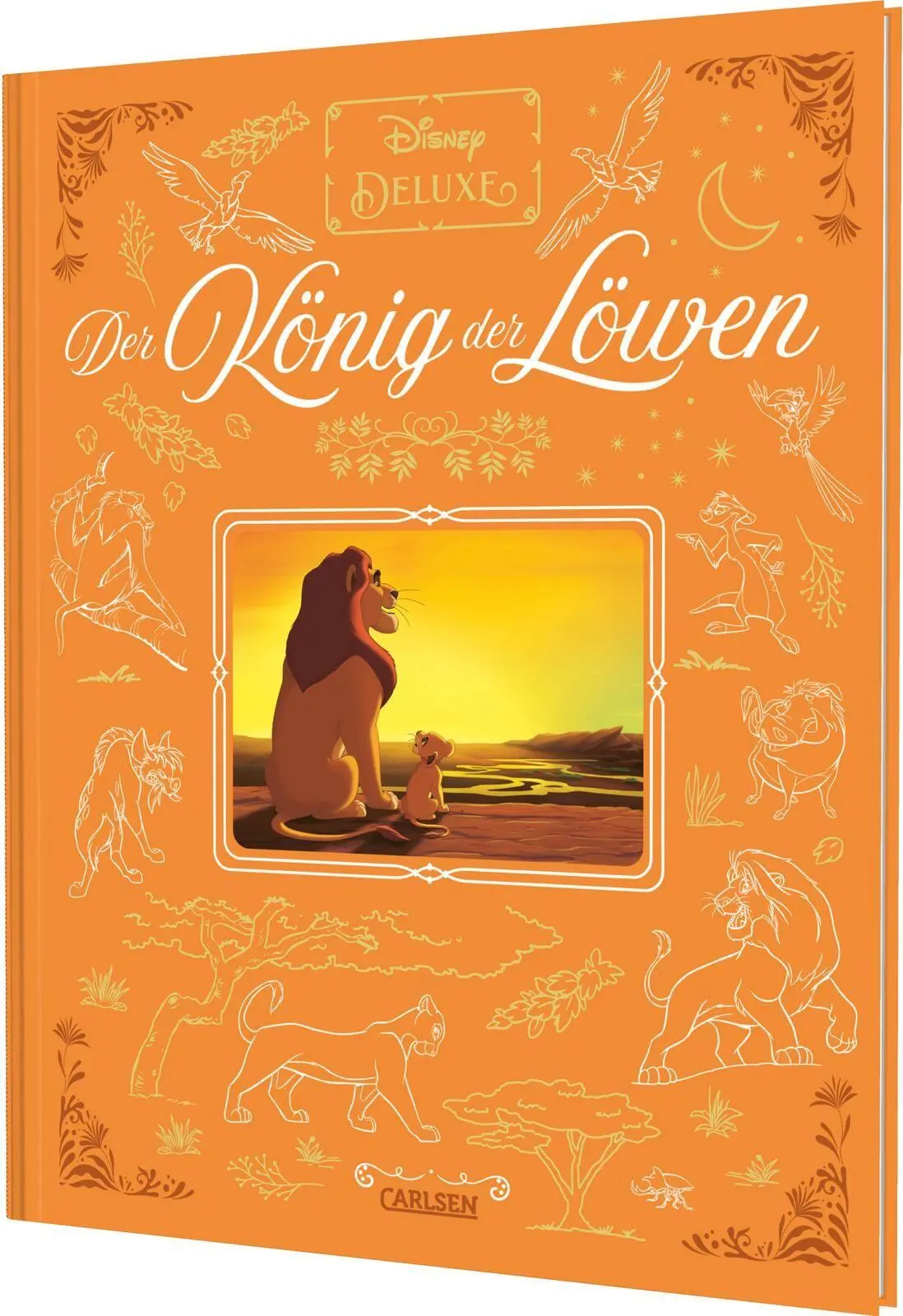 Cover: 9783551281289 | Disney: Disney: DISNEY DELUXE König der Löwen | Walt Disney | Buch
