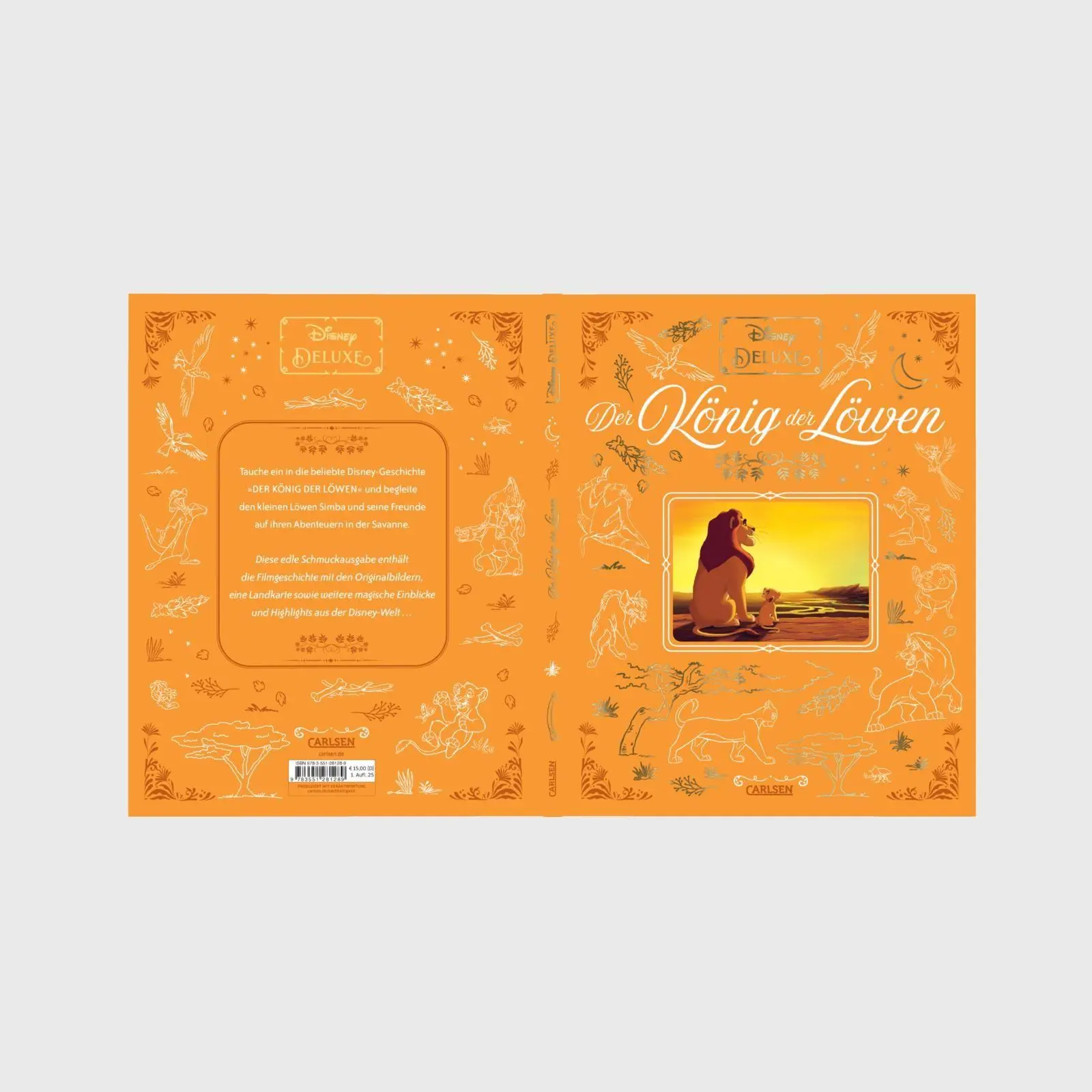Bild: 9783551281289 | Disney: Disney: DISNEY DELUXE König der Löwen | Walt Disney | Buch