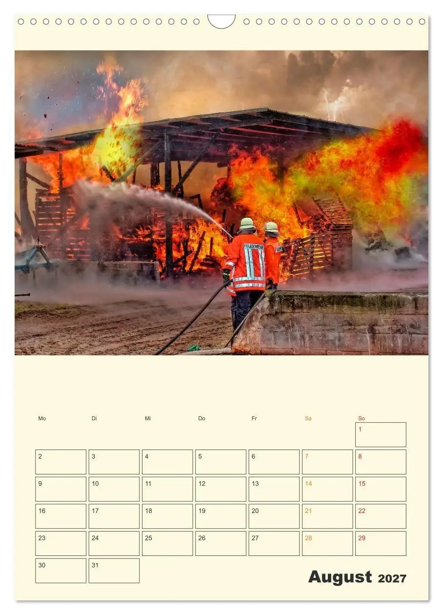 Bild: 9783569341289 | Feuerwehr - der Kalender (Wandkalender 2027 DIN A3 hoch), CALVENDO...