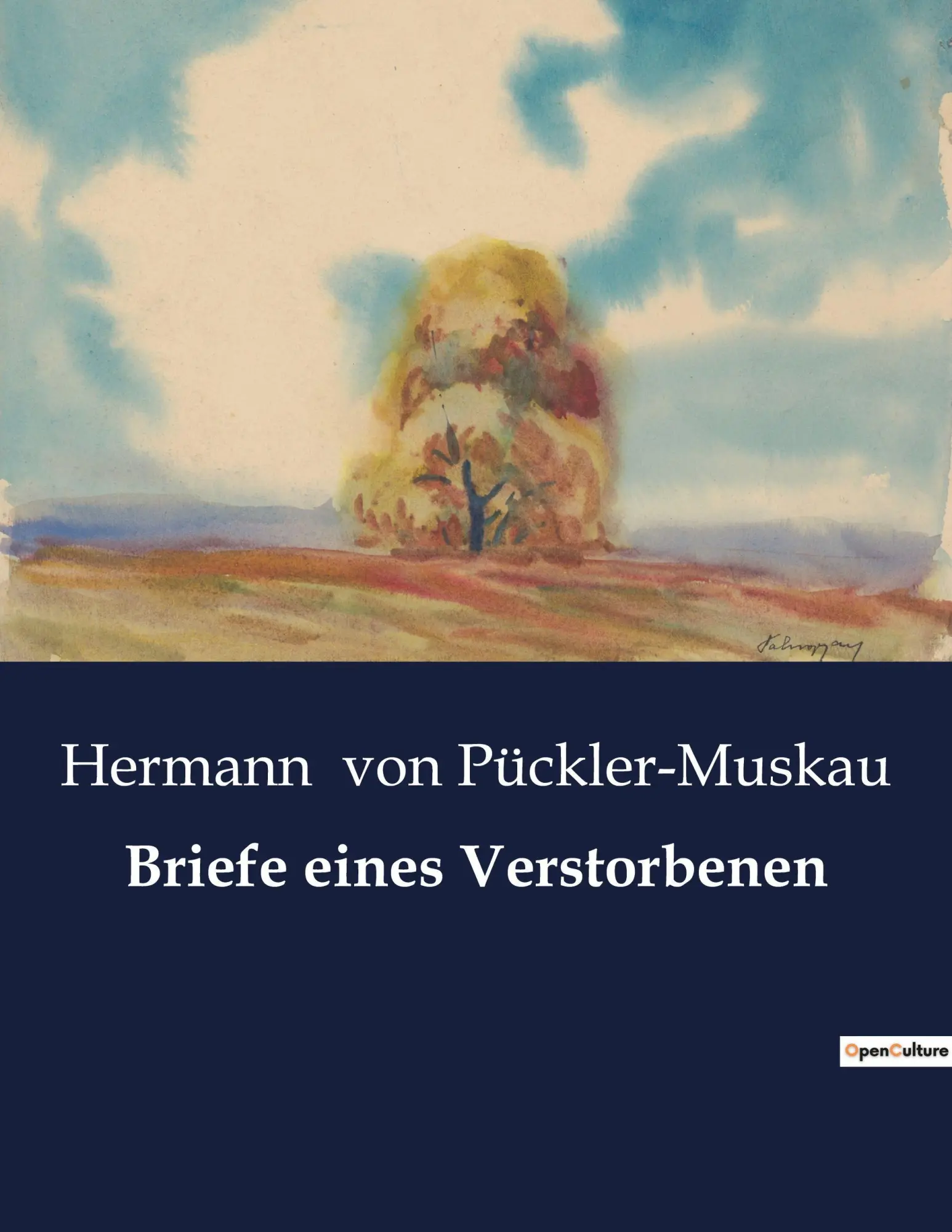 Cover: 9791041901289 | Briefe eines Verstorbenen | Hermann von Pückler-Muskau | Taschenbuch