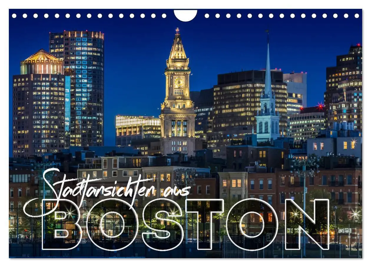 Cover: 9783435371389 | Stadtansichten aus Boston (Wandkalender 2025 DIN A4 quer), CALVENDO...