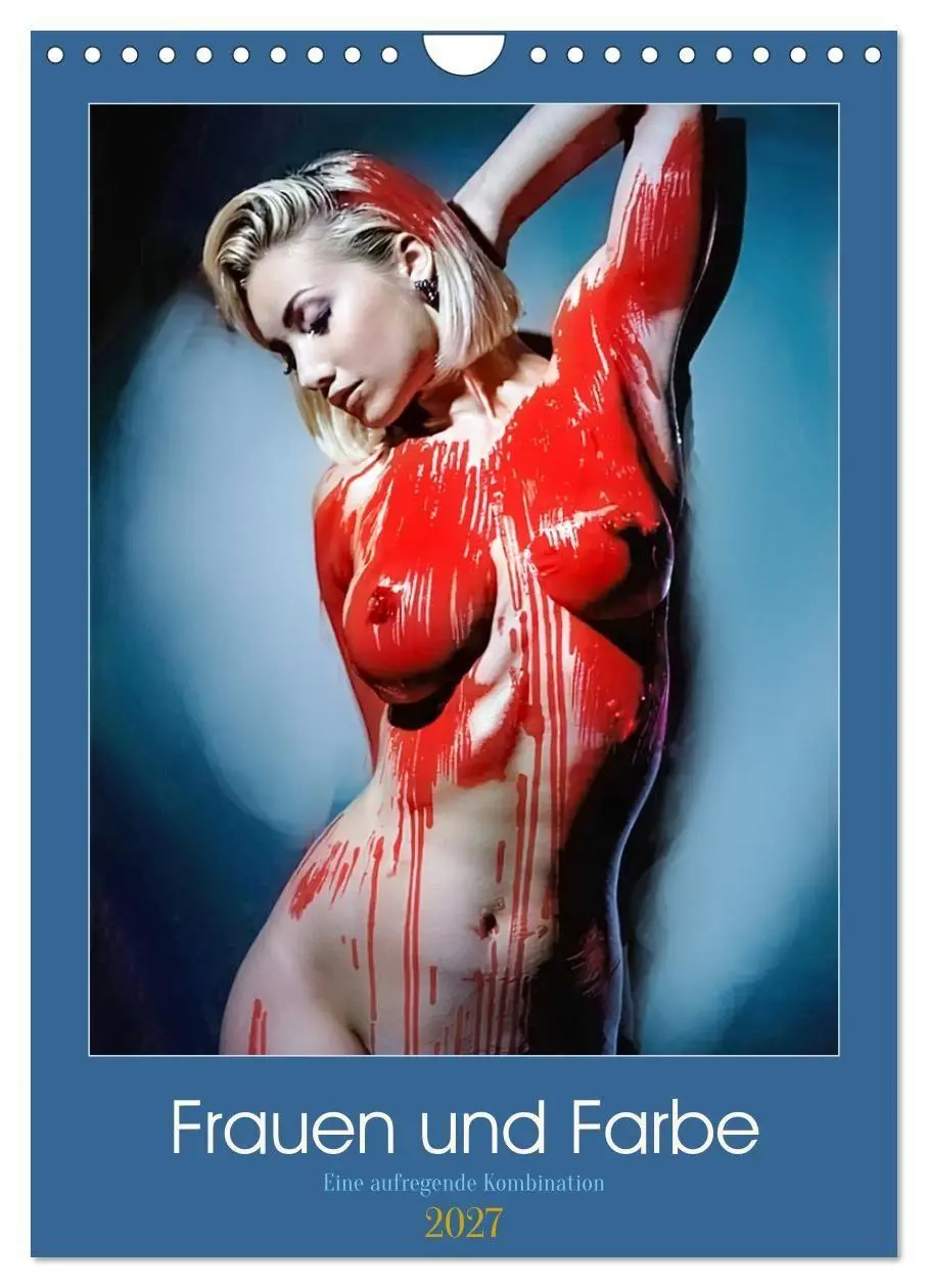Cover: 9783516861389 | Frauen und Farbe (Wandkalender 2027 DIN A4 hoch), CALVENDO...