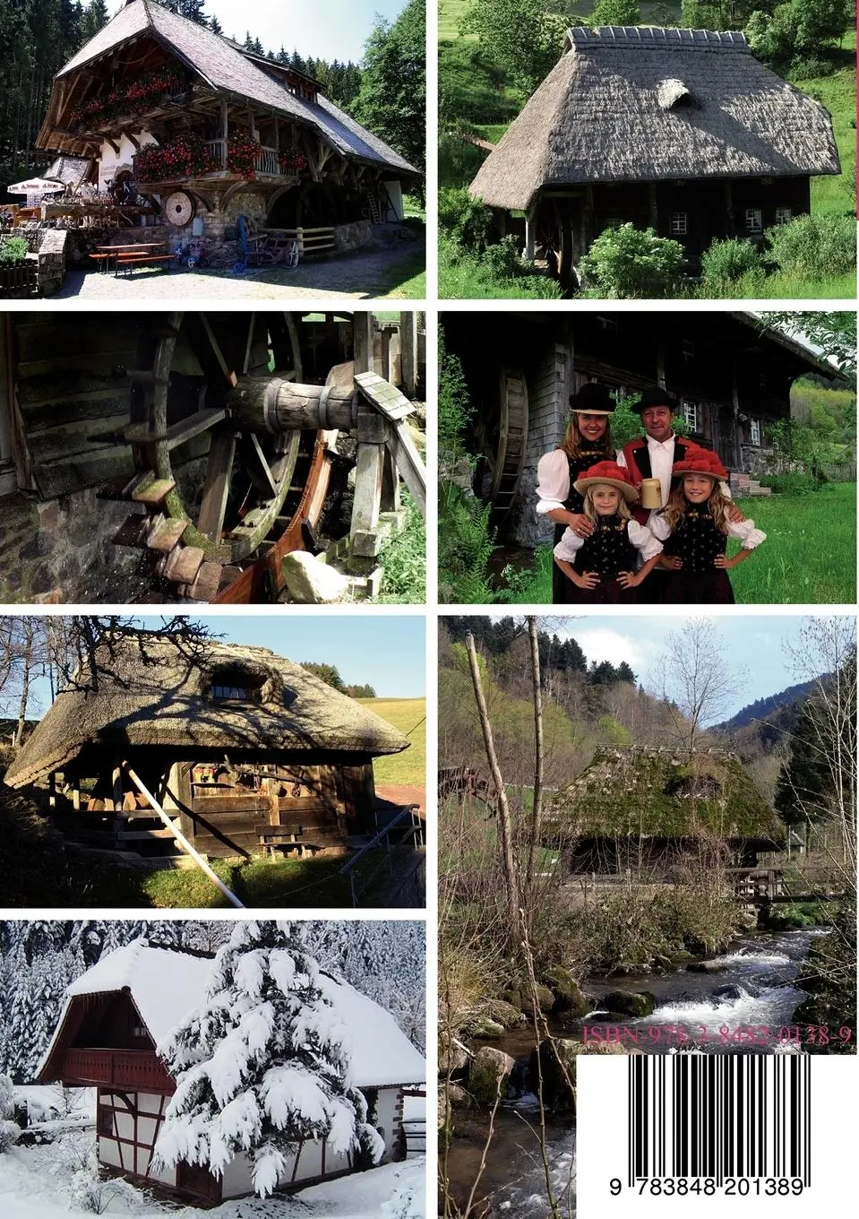 Rückseite: 9783848201389 | Schwarzwaldmühlen | Romantische Mühlenrouten &amp; Wanderwege | Ackermann
