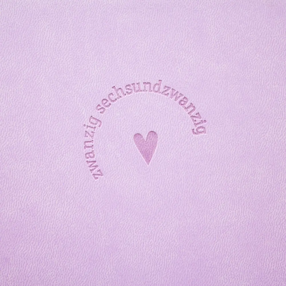 Bild: 9783986361389 | Terminplaner Lederlook 2026 Lavender | Terminplaner Lederlook A6