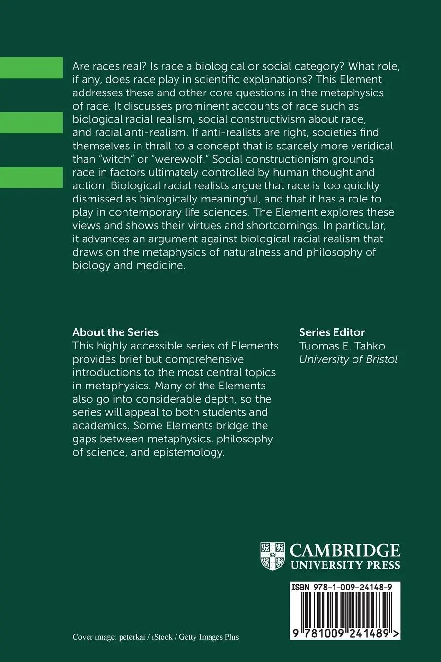 Rückseite: 9781009241489 | Metaphysics of Race | Kal H. Kalewold | Taschenbuch | Englisch | 2024