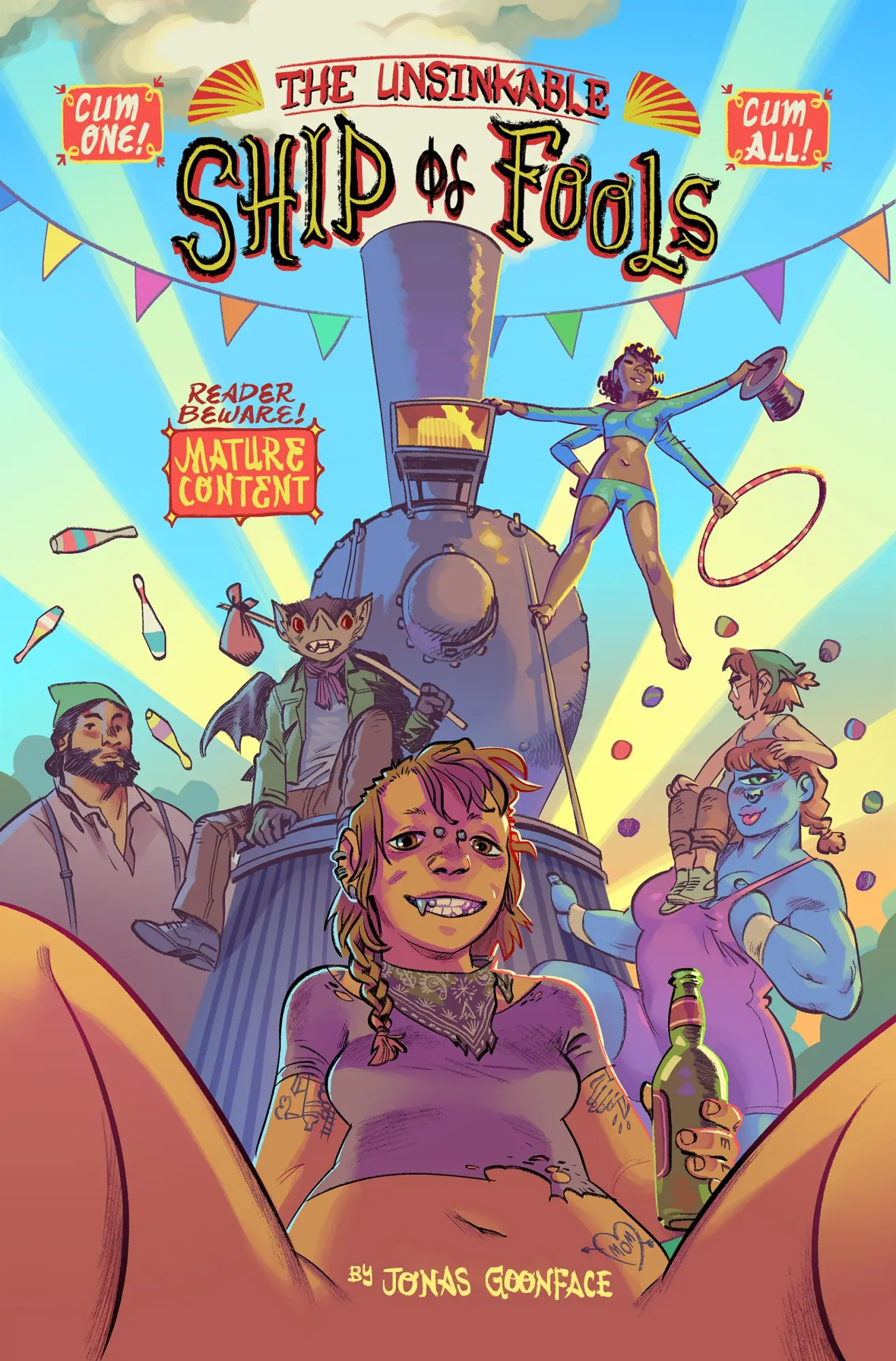 Cover: 9781638991489 | The Unsinkable Ship of Fools | Jonas Goonface | Taschenbuch | Englisch