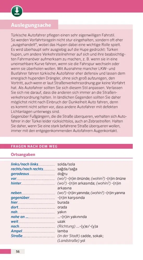 Bild: 9783125181489 | PONS Reise-Sprachführer Türkisch | Taschenbuch | 287 S. | Deutsch