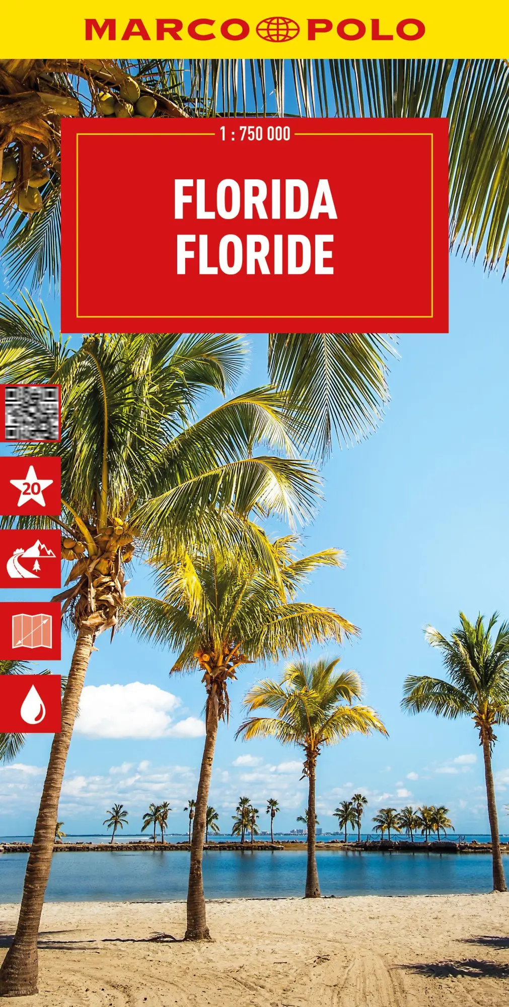 Cover: 9783575021489 | MARCO POLO Reisekarte Florida 1:750.000 | (Land-)Karte | Deutsch