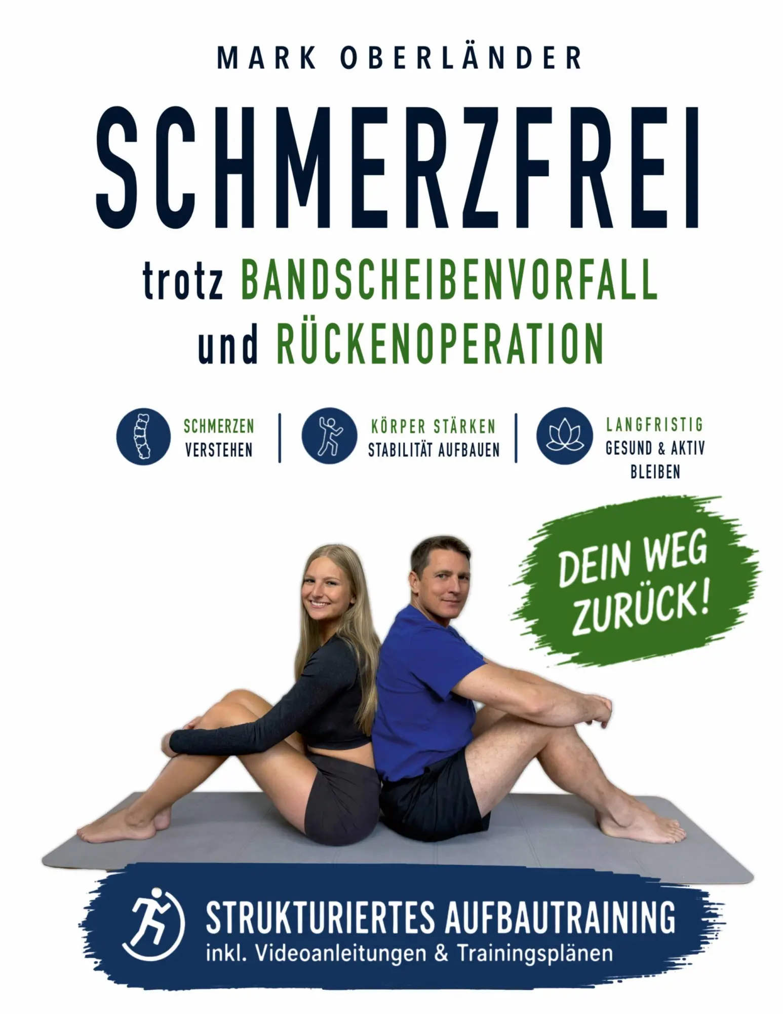 Cover: 9783696351489 | Schmerzfrei trotz Bandscheibenvorfall und Rückenoperation | Oberländer