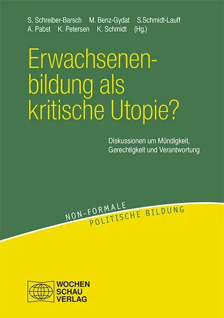 Cover: 9783734411489 | Erwachsenenbildung als kritische Utopie? | Melanie Benz-Gydat | Buch