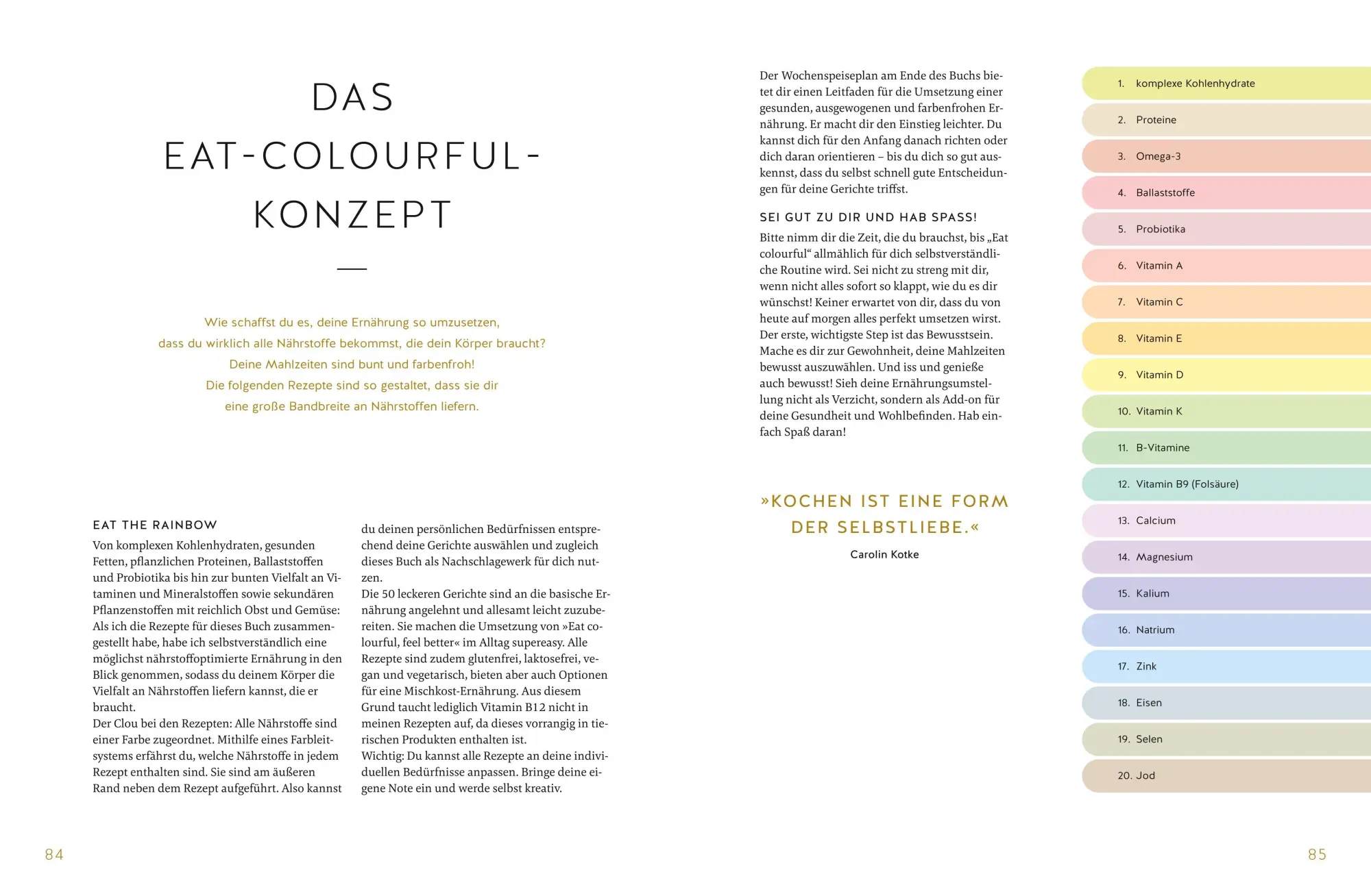 Bild: 9783833891489 | Eat colourful, feel better | Carolin Kotke | Buch | 192 S. | Deutsch