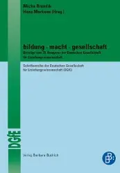Cover: 9783866491489 | Bildung Macht Gesellschaft | Micha Brumlik | Taschenbuch | 335 S.
