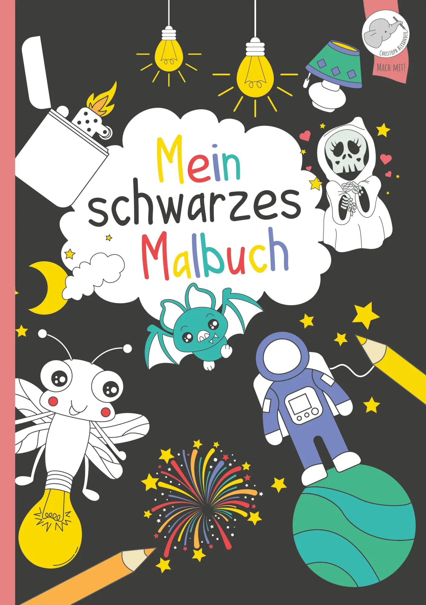 Cover: 9783903941489 | Mein schwarzes Malbuch | Christoph Alexander | Taschenbuch | 84 S.