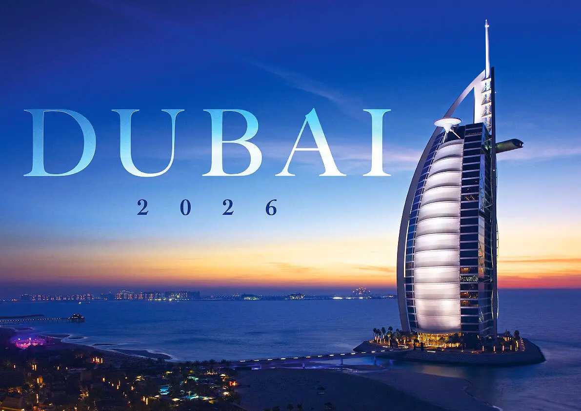 Cover: 9798893611489 | Dubai 2026 Offizieller Kalender | Kalender | 14 S. | Deutsch | 2026