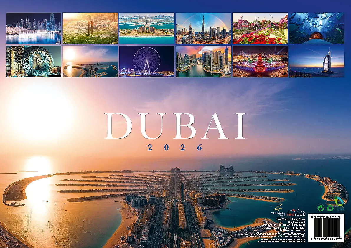 Bild: 9798893611489 | Dubai 2026 Offizieller Kalender | Kalender | 14 S. | Deutsch | 2026