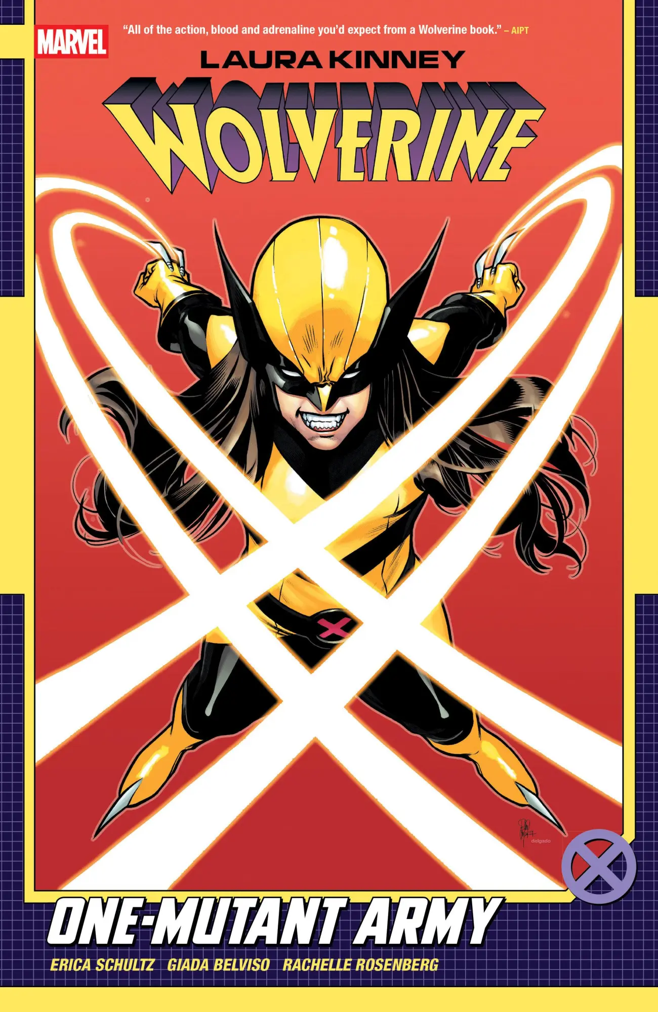Cover: 9781302961589 | Laura Kinney: Wolverine Vol. 1 - One-Mutant Army | Erica Schultz