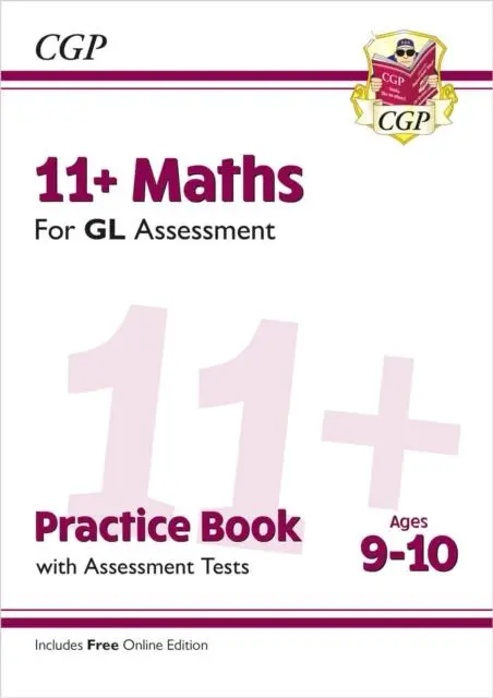 Cover: 9781789081589 | 11+ GL Maths Practice Book &amp; Assessment Tests - Ages 9-10 (with...