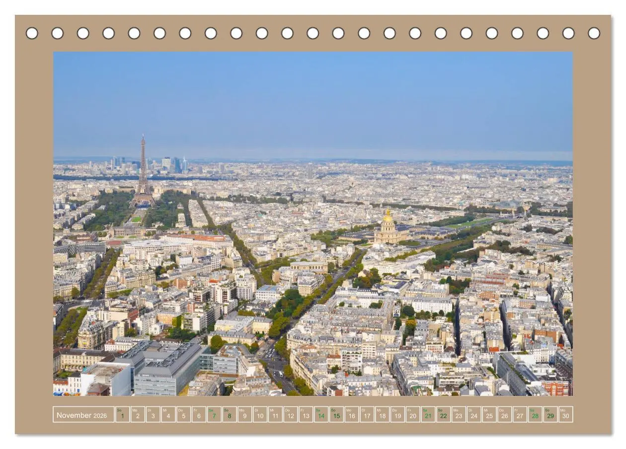 Bild: 9783457681589 | Erlebe mit mir die Dächer von Paris (Tischkalender 2026 DIN A5...