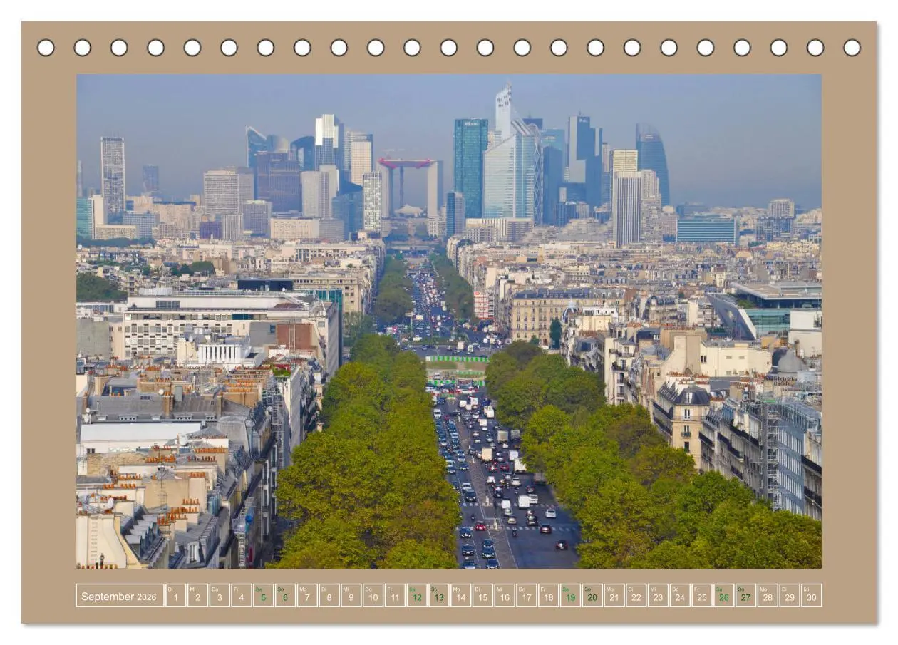 Bild: 9783457681589 | Erlebe mit mir die Dächer von Paris (Tischkalender 2026 DIN A5...