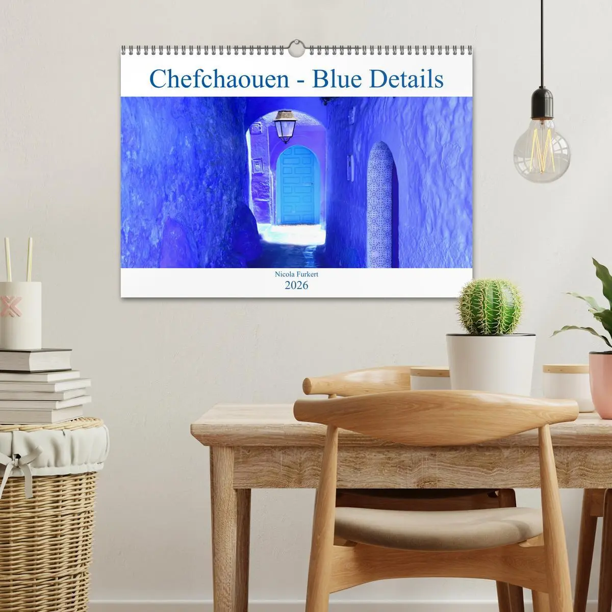 Bild: 9783457821589 | Chefchaouen - Blue Details (Wandkalender 2026 DIN A3 quer),...
