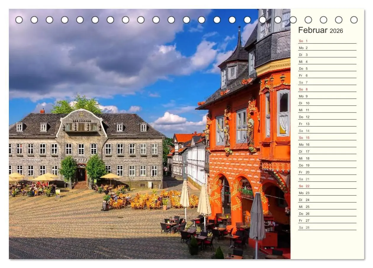 Bild: 9783457991589 | Goslar - Hanse- und Kaiserstadt im Harz (Tischkalender 2026 DIN A5...