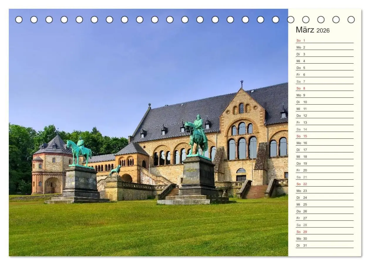Bild: 9783457991589 | Goslar - Hanse- und Kaiserstadt im Harz (Tischkalender 2026 DIN A5...