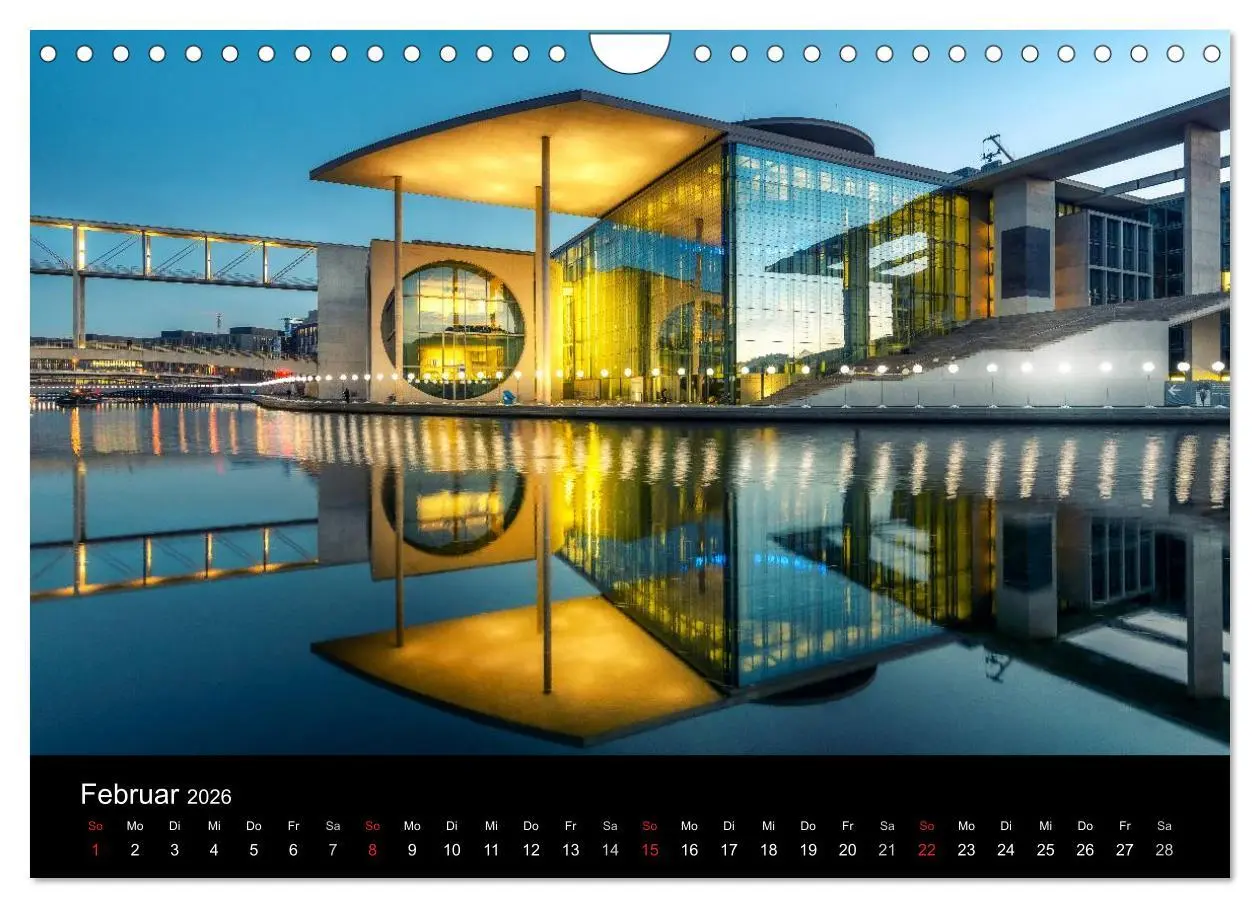 Bild: 9783516081589 | Berlin City bei Nacht (Wandkalender 2026 DIN A4 quer), CALVENDO...