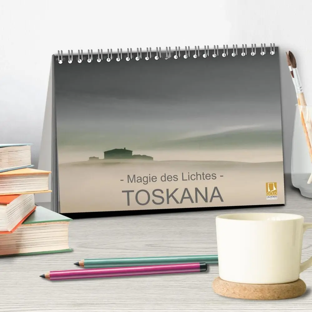 Bild: 9783516151589 | - Magie des Lichtes - TOSKANA (Tischkalender 2026 DIN A5 quer),...