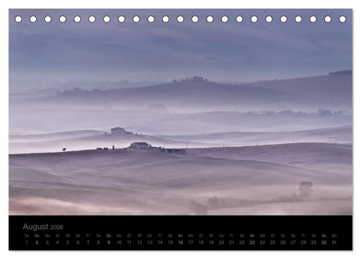 Bild: 9783516151589 | - Magie des Lichtes - TOSKANA (Tischkalender 2026 DIN A5 quer),...