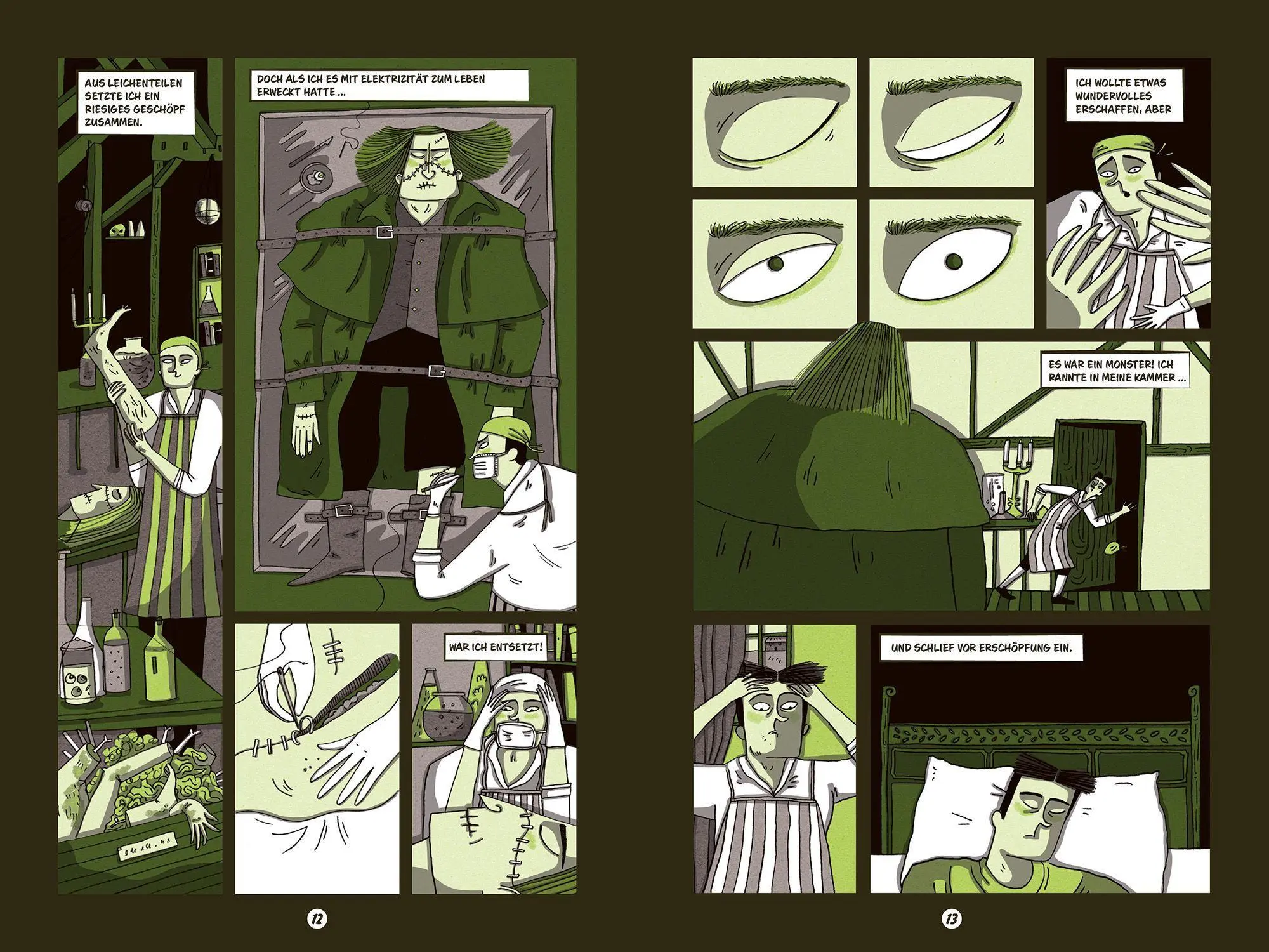 Bild: 9783989621589 | Frankenstein | Nick Pierce (u. a.) | Buch | 64 S. | Deutsch | 2026