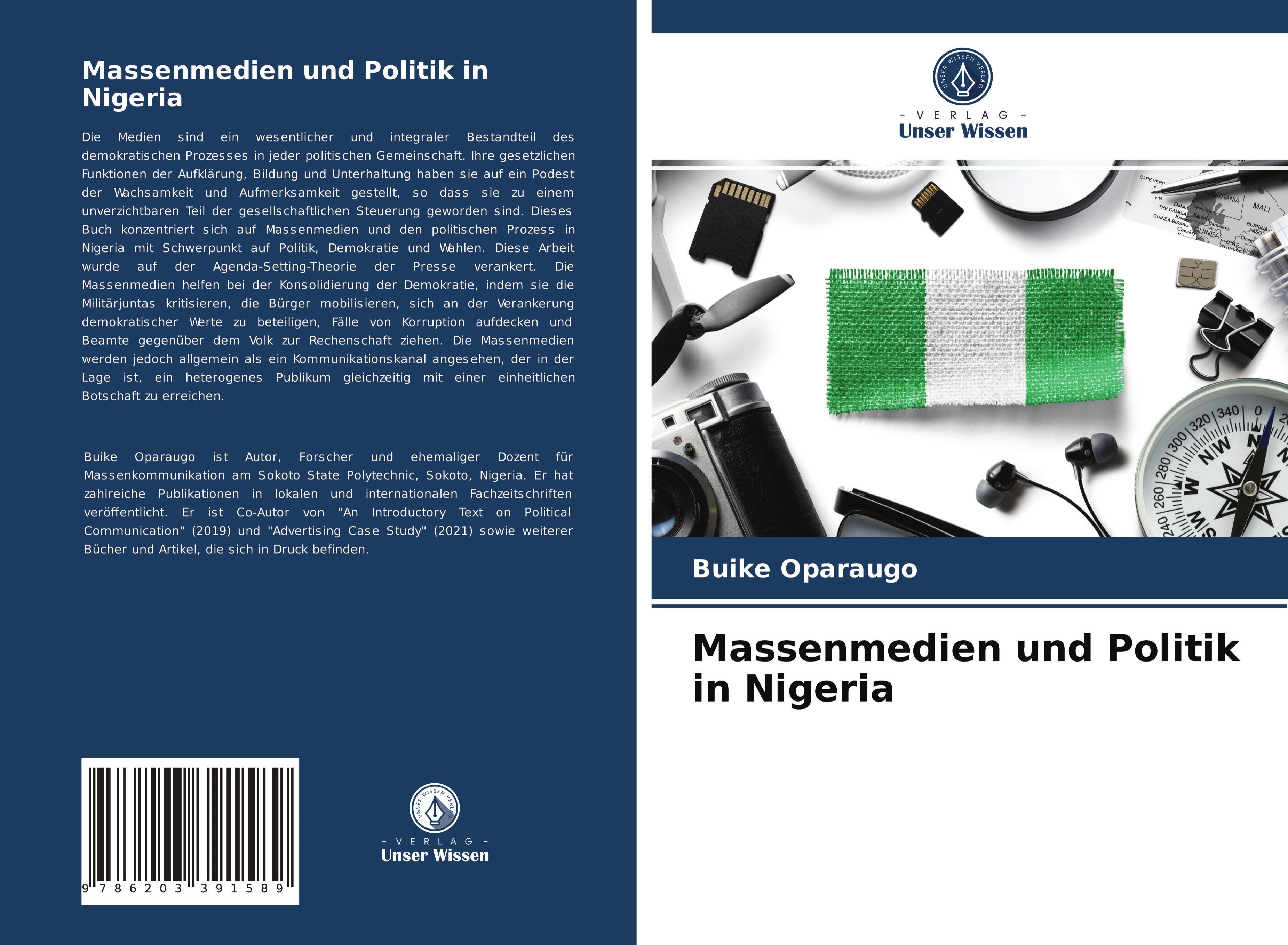 Massenmedien und Politik in Nigeria | Buike Oparaugo | Taschenbuch | Paperback | 56 S. | Deutsch | 2021 | Verlag Unser Wissen | EAN 9786203391589 - Oparaugo, Buike