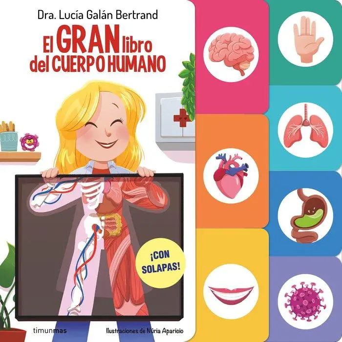 Cover: 9788408291589 | El gran libro del cuerpo humano | Taschenbuch | Spanisch
