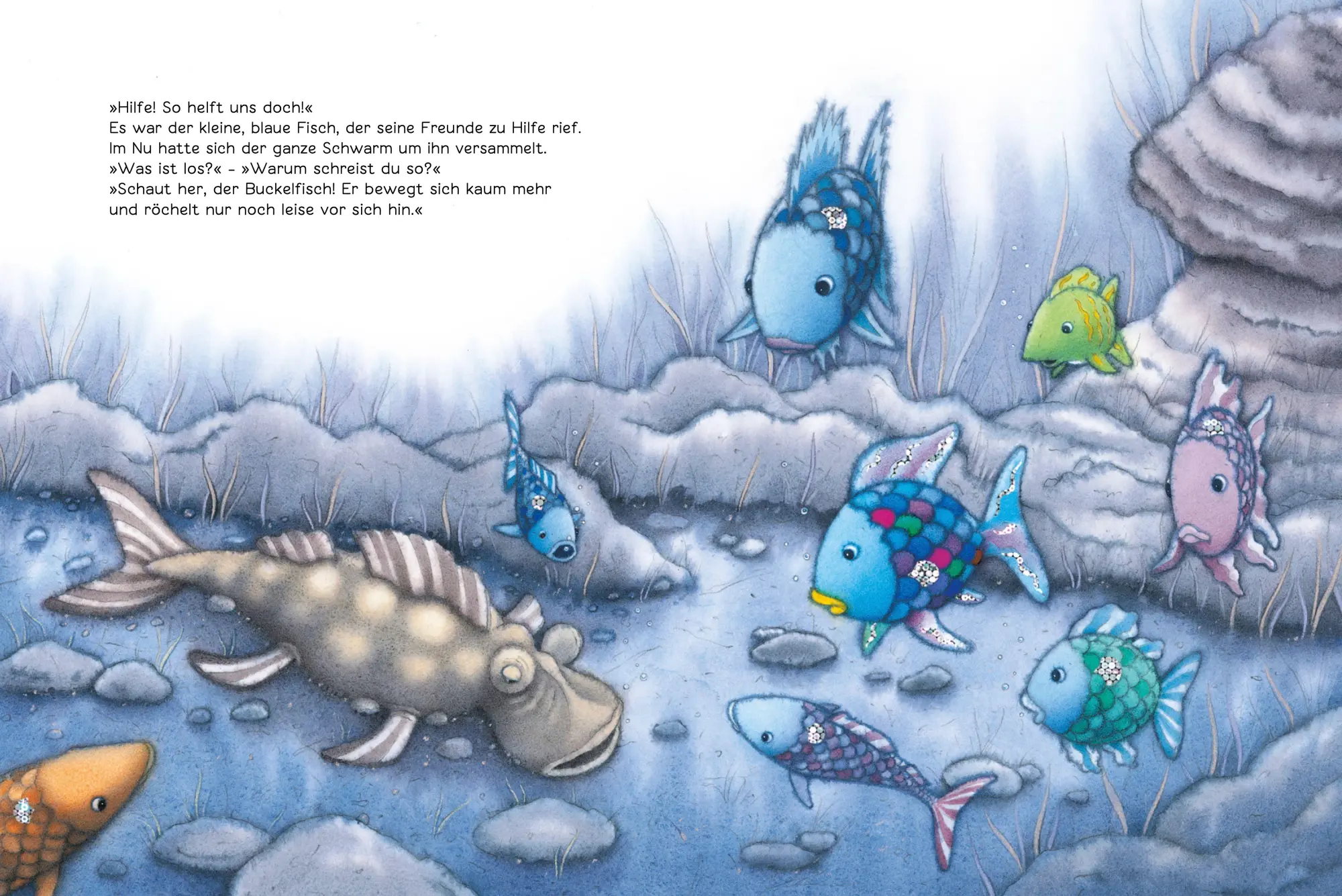 Bild: 9783314011689 | Der Regenbogenfisch hat keine Angst mehr. SuperBuch | Marcus Pfister