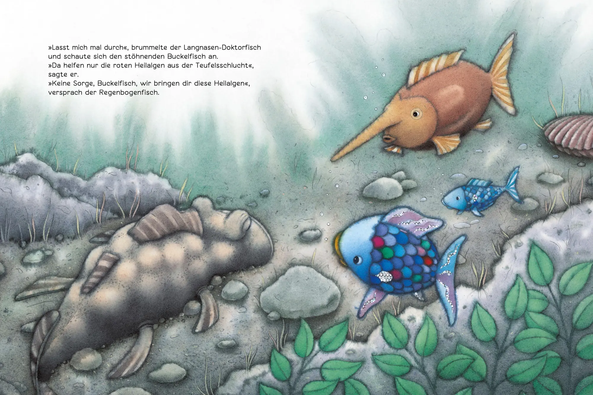 Bild: 9783314011689 | Der Regenbogenfisch hat keine Angst mehr. SuperBuch | Marcus Pfister