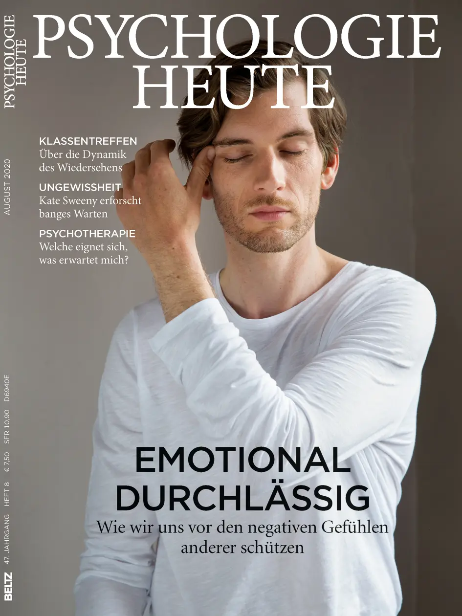 Cover: 9783407481689 | Psychologie Heute 8/2020: Emotional durchlässig | Taschenbuch | 106 S.