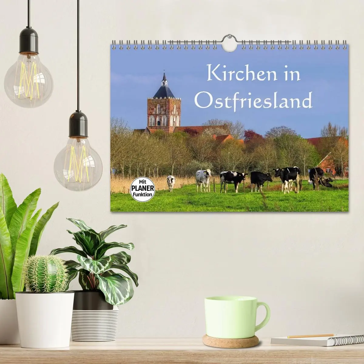Bild: 9783457981689 | Kirchen in Ostfriesland (Wandkalender 2026 DIN A4 quer), CALVENDO...