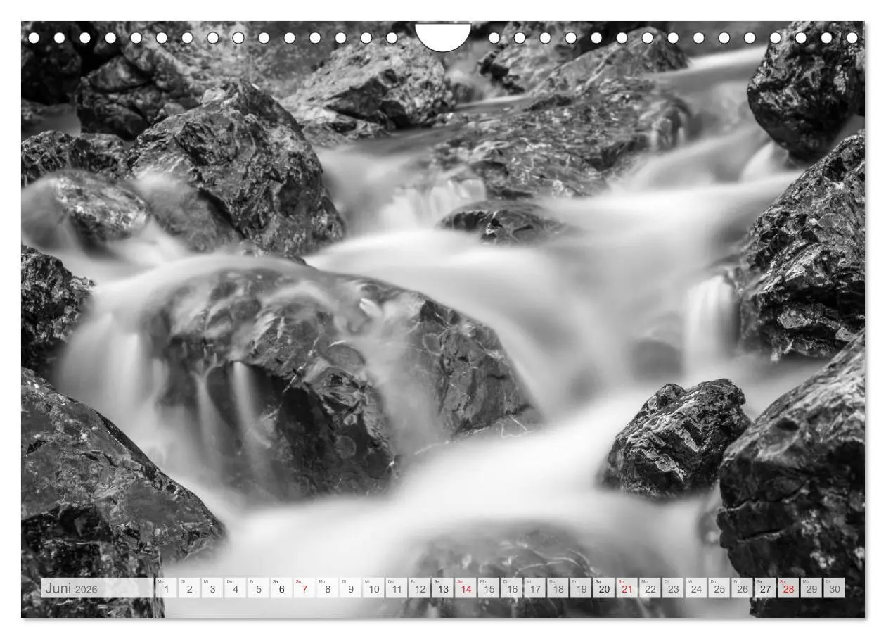 Bild: 9783516071689 | Bergpixels Schwarz-Weiße Gebirgsträume (Wandkalender 2026 DIN A4...