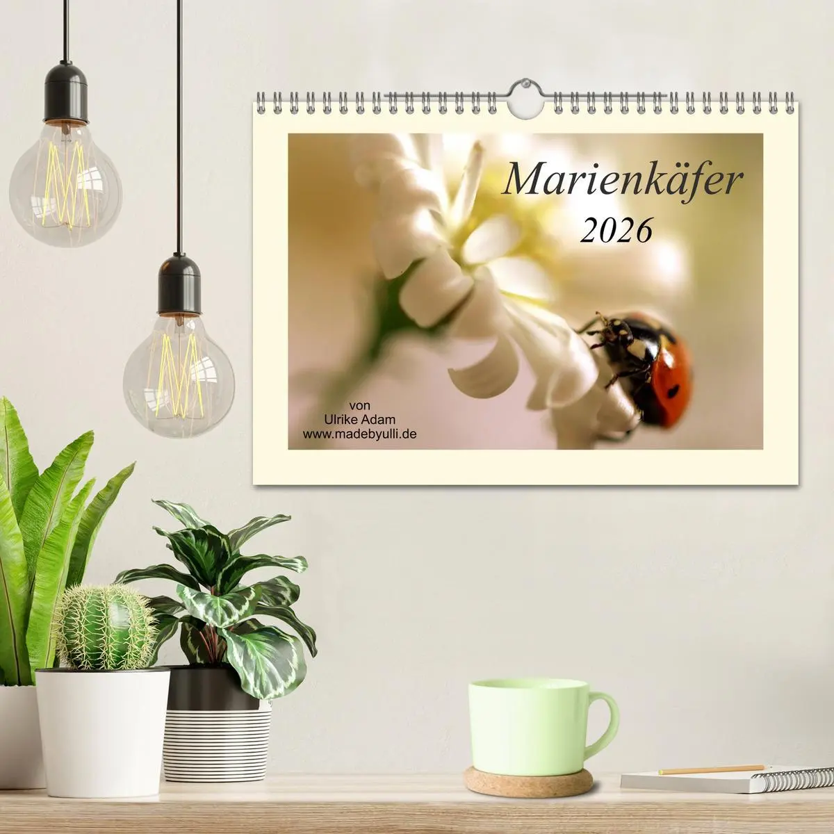 Bild: 9783516141689 | Marienkäfer / 2026 (Wandkalender 2026 DIN A4 quer), CALVENDO...